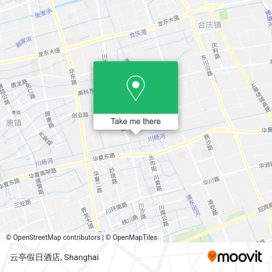 云亭假日酒店 map