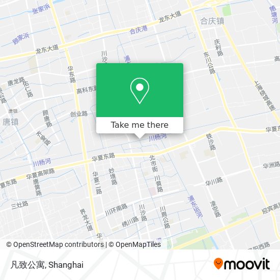 凡致公寓 map