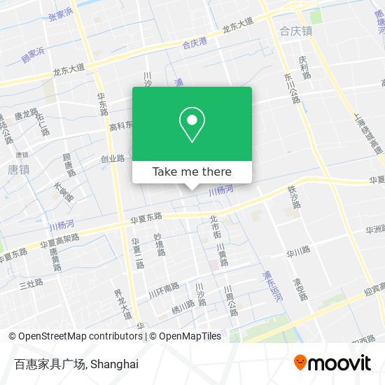 百惠家具广场 map