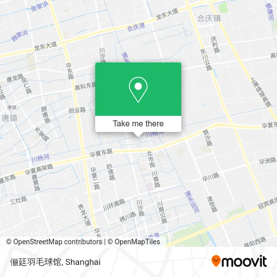 俪廷羽毛球馆 map