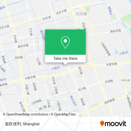 嘉联便利 map