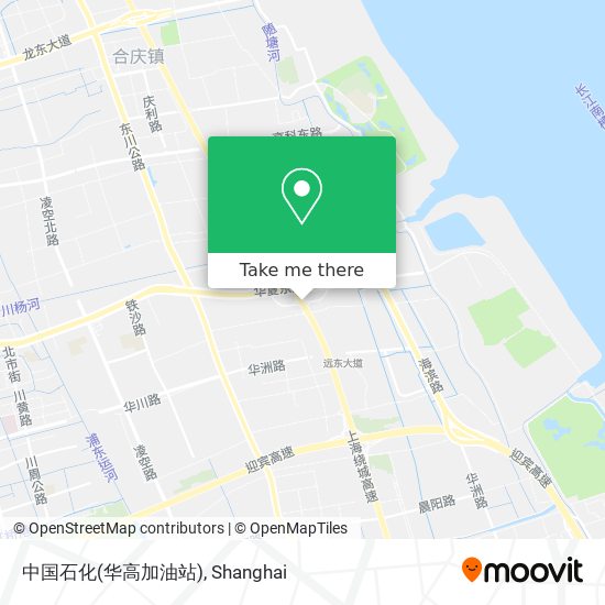 中国石化(华高加油站) map