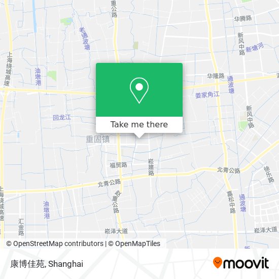 康博佳苑 map