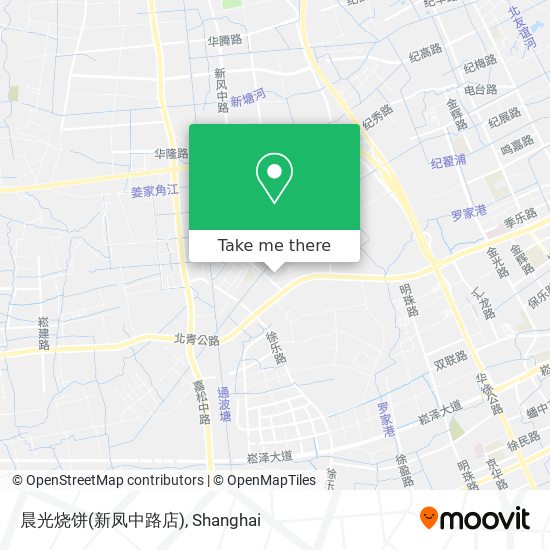 晨光烧饼(新凤中路店) map