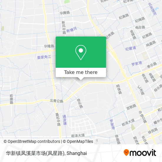 华新镇凤溪菜市场(凤星路) map