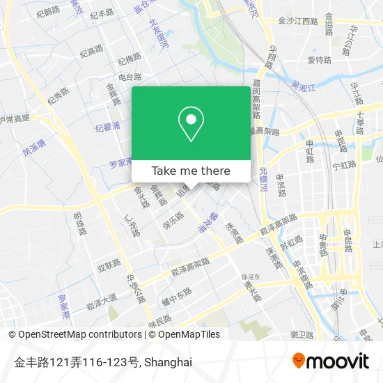 金丰路121弄116-123号 map