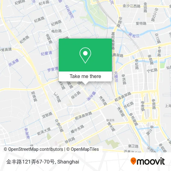 金丰路121弄67-70号 map