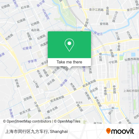 上海市闵行区九方车行 map