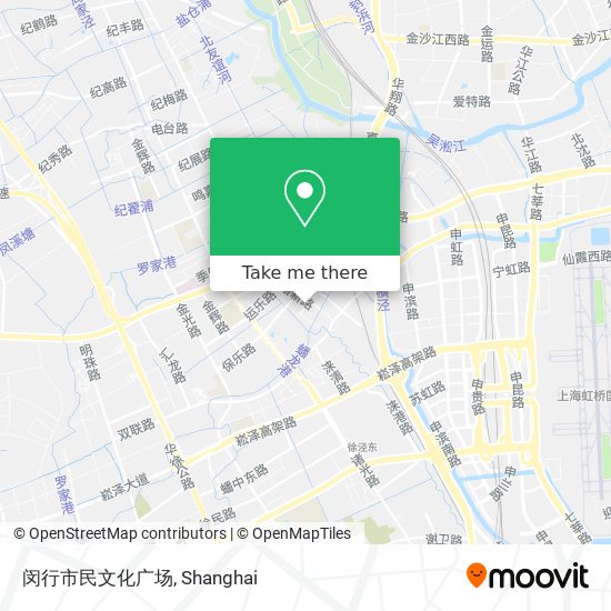 闵行市民文化广场 map