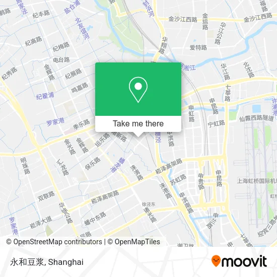 永和豆浆 map