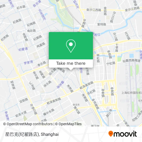 星巴克(纪翟路店) map