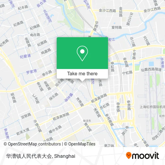 华漕镇人民代表大会 map