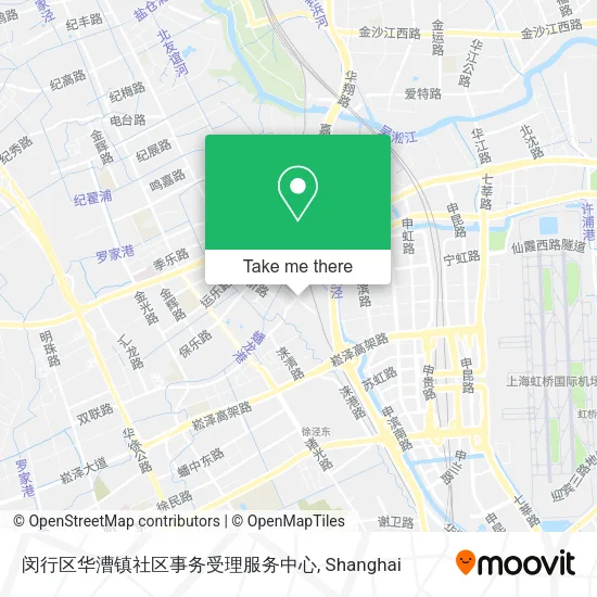 闵行区华漕镇社区事务受理服务中心 map