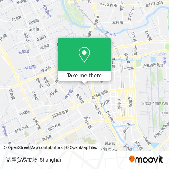 诸翟贸易市场 map