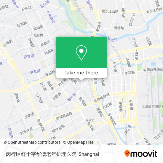 闵行区红十字华漕老年护理医院 map