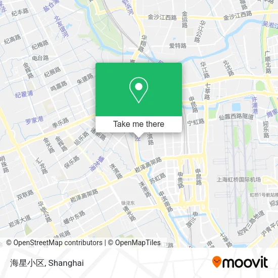海星小区 map