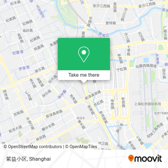 紫益小区 map