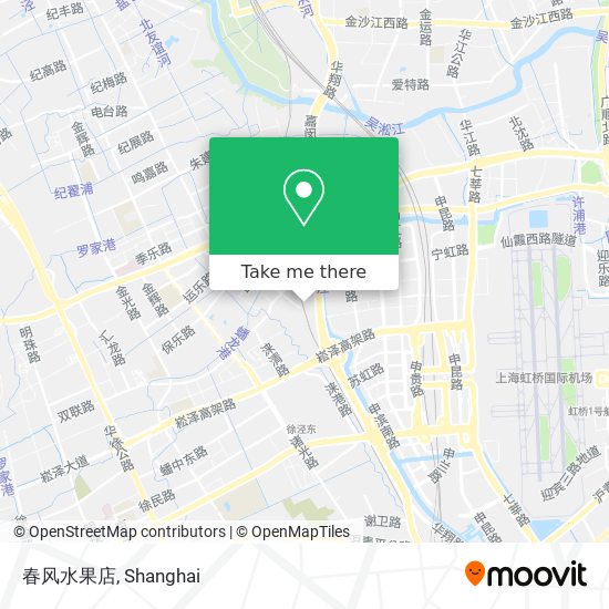 春风水果店 map