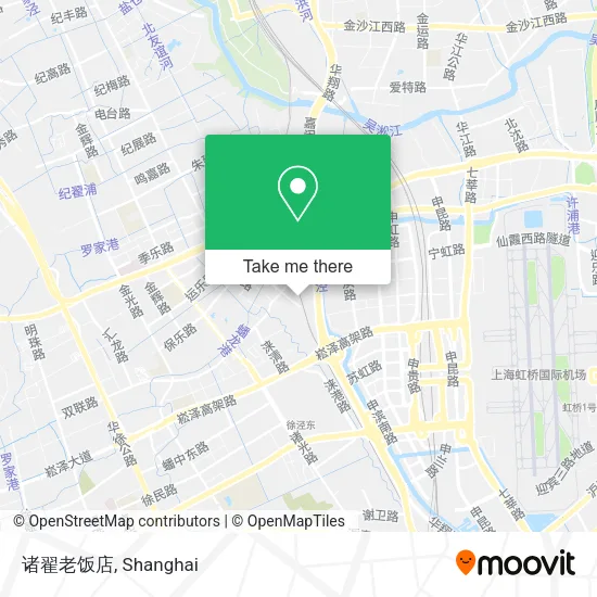 诸翟老饭店 map