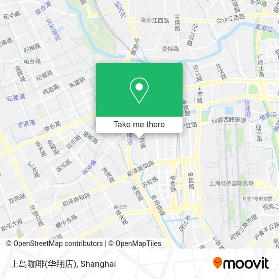 上岛咖啡(华翔店) map