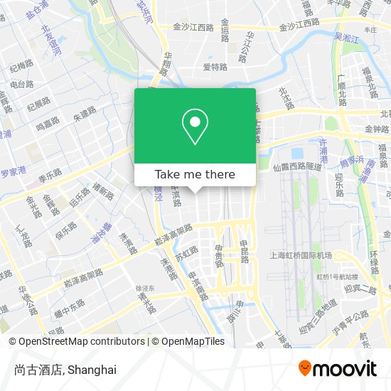 尚古酒店 map