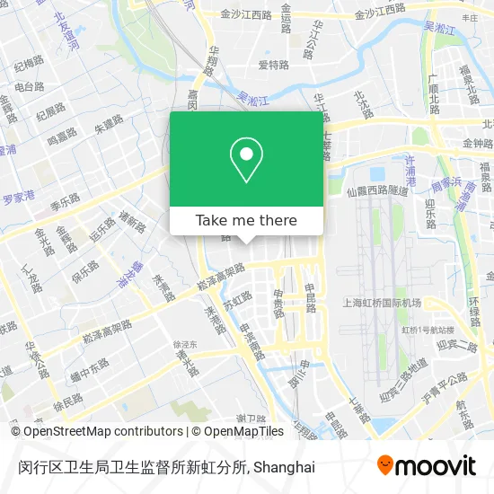 闵行区卫生局卫生监督所新虹分所 map