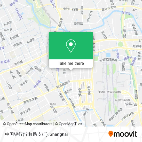 中国银行(宁虹路支行) map