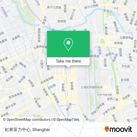 虹桥富力中心 map