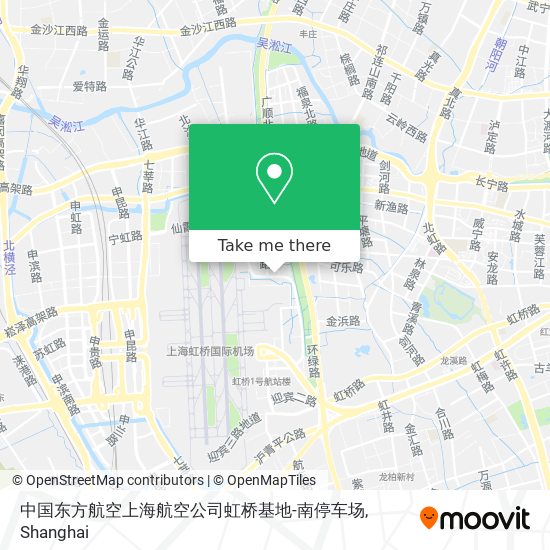中国东方航空上海航空公司虹桥基地-南停车场 map
