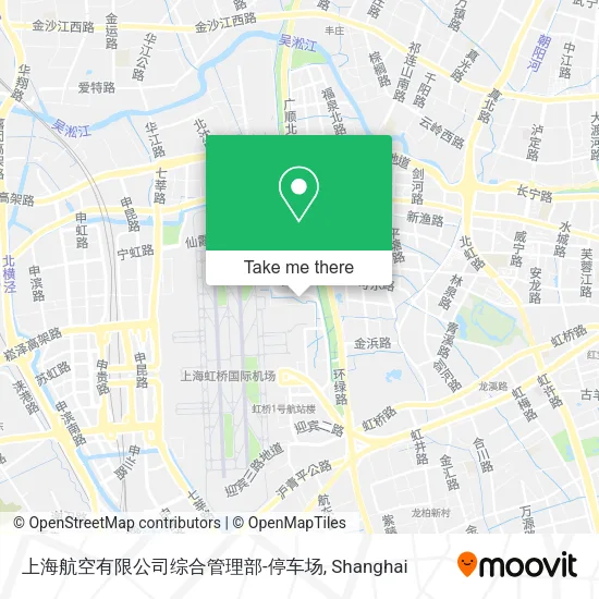上海航空有限公司综合管理部-停车场 map