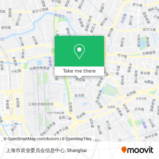 上海市农业委员会信息中心 map