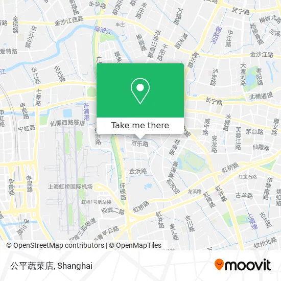 公平蔬菜店 map
