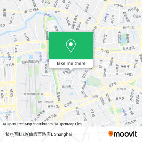 紫燕百味鸡(仙霞西路店) map