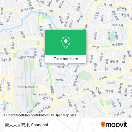 豪大大香鸡排 map