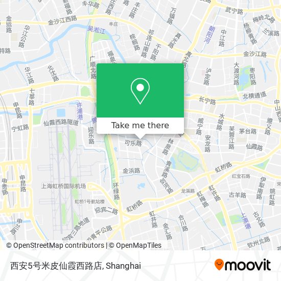 西安5号米皮仙霞西路店 map