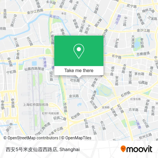 西安5号米皮仙霞西路店 map