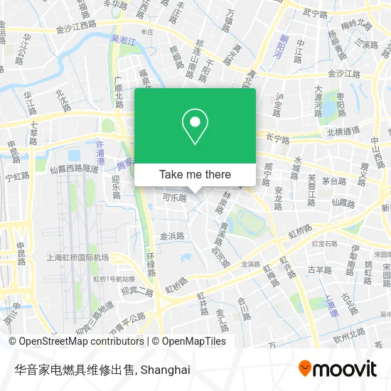 华音家电燃具维修出售 map