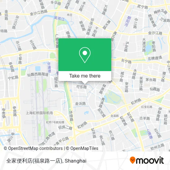 全家便利店(福泉路一店) map