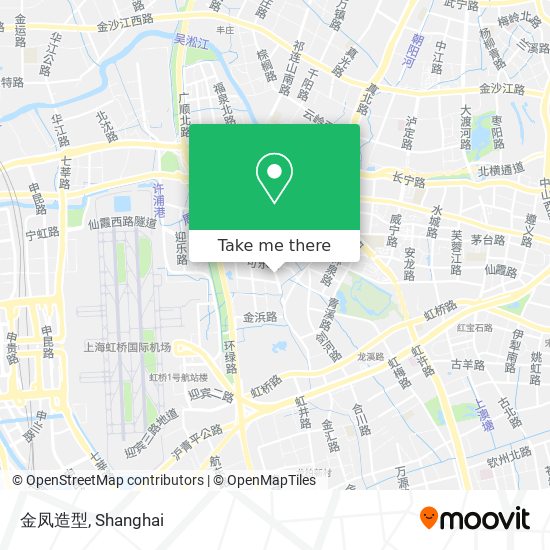 金凤造型 map