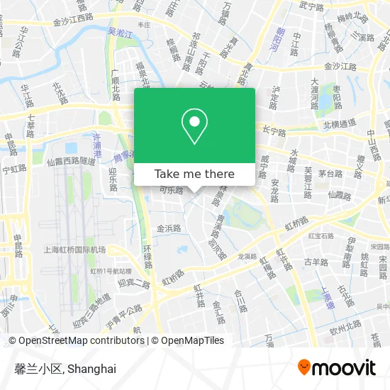 馨兰小区 map