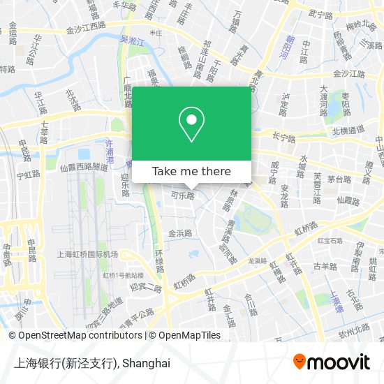 上海银行(新泾支行) map