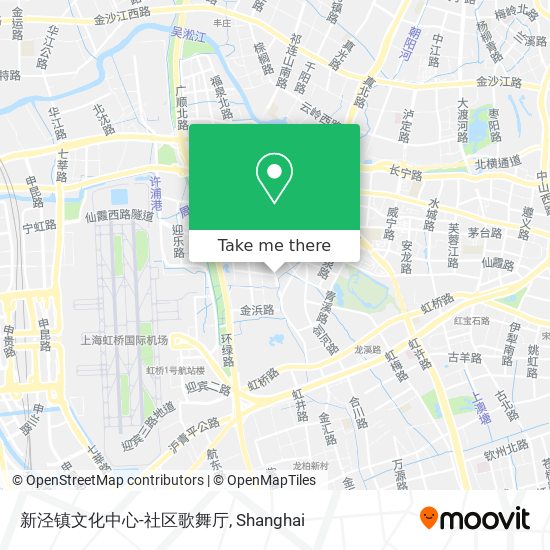 新泾镇文化中心-社区歌舞厅 map