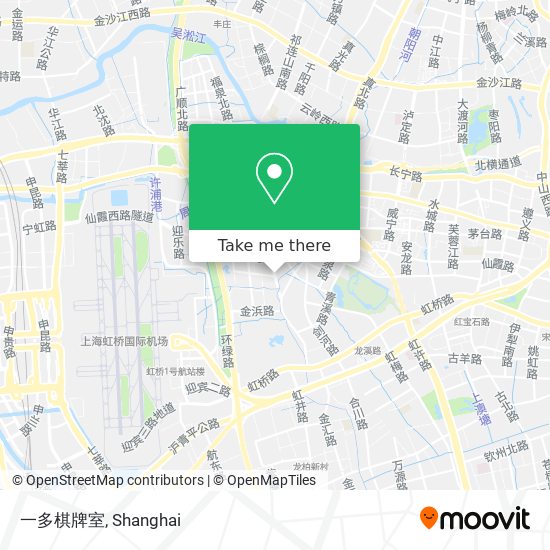 一多棋牌室 map
