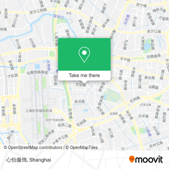 心怡服饰 map