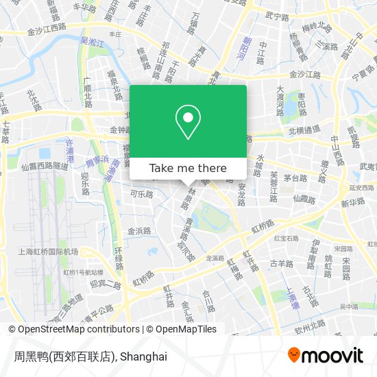 周黑鸭(西郊百联店) map