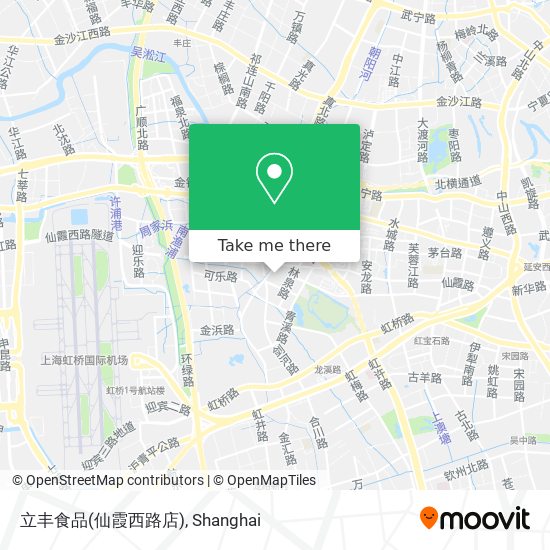 立丰食品(仙霞西路店) map
