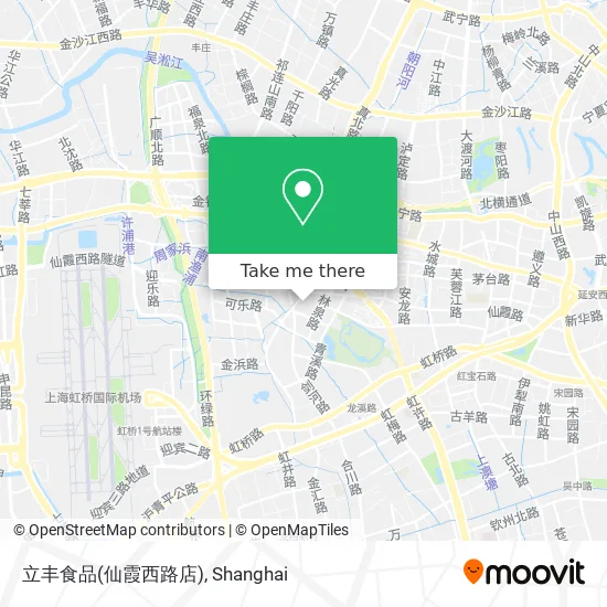 立丰食品(仙霞西路店) map