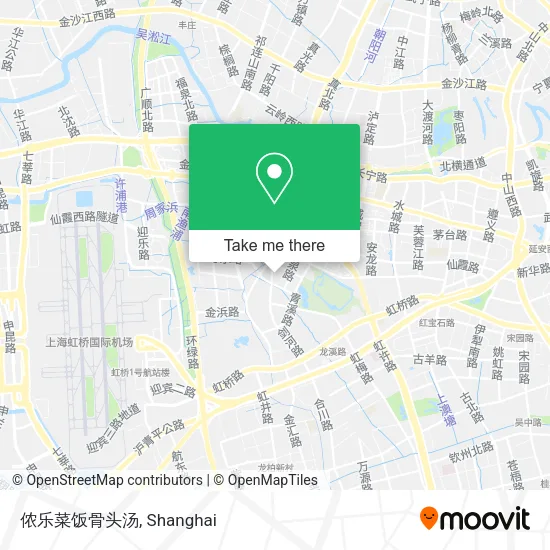 侬乐菜饭骨头汤 map