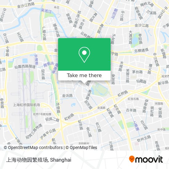 上海动物园繁殖场 map