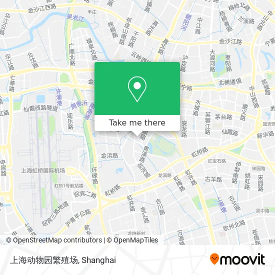 上海动物园繁殖场 map